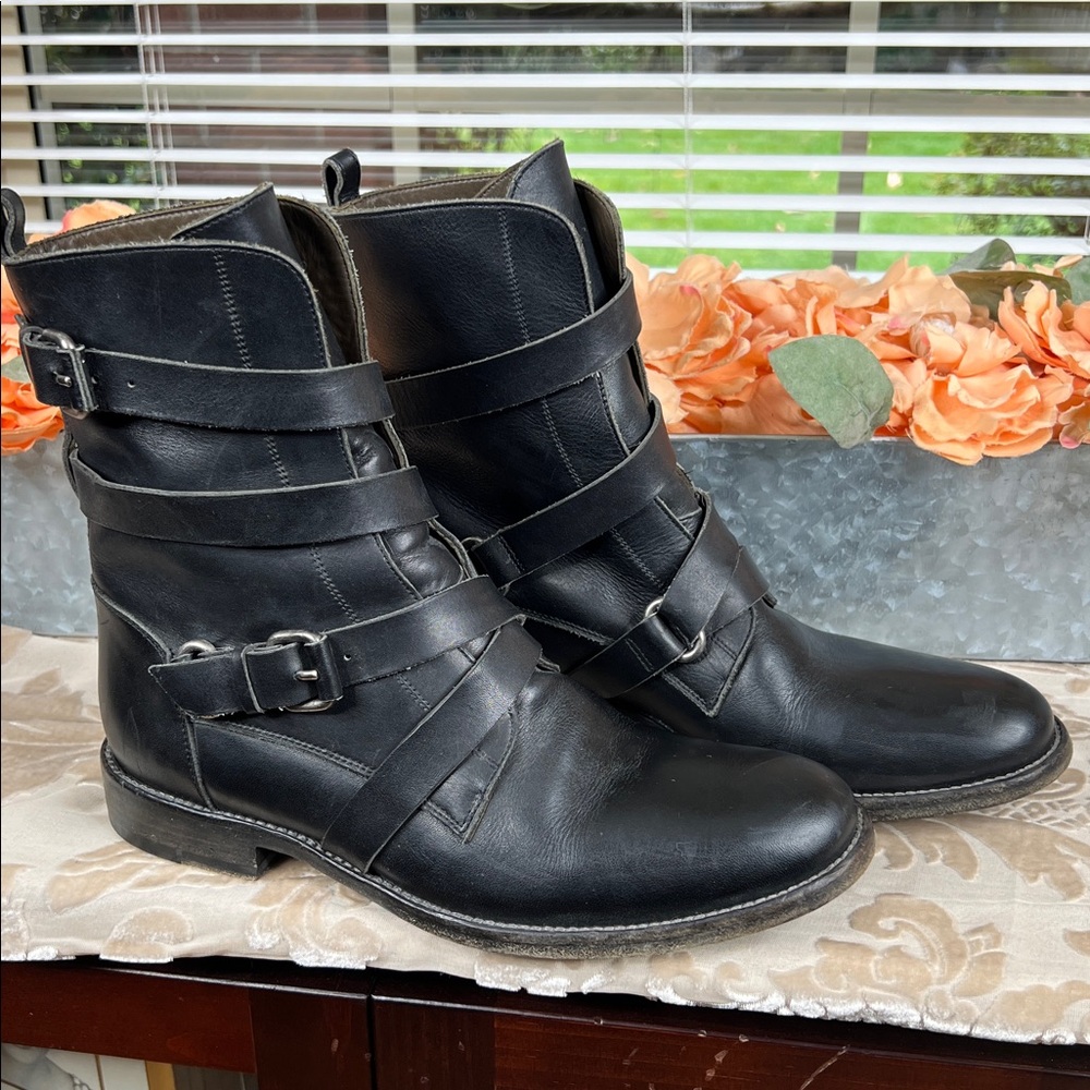 Sartore Paris Ankle Moto Boots Size 37.5